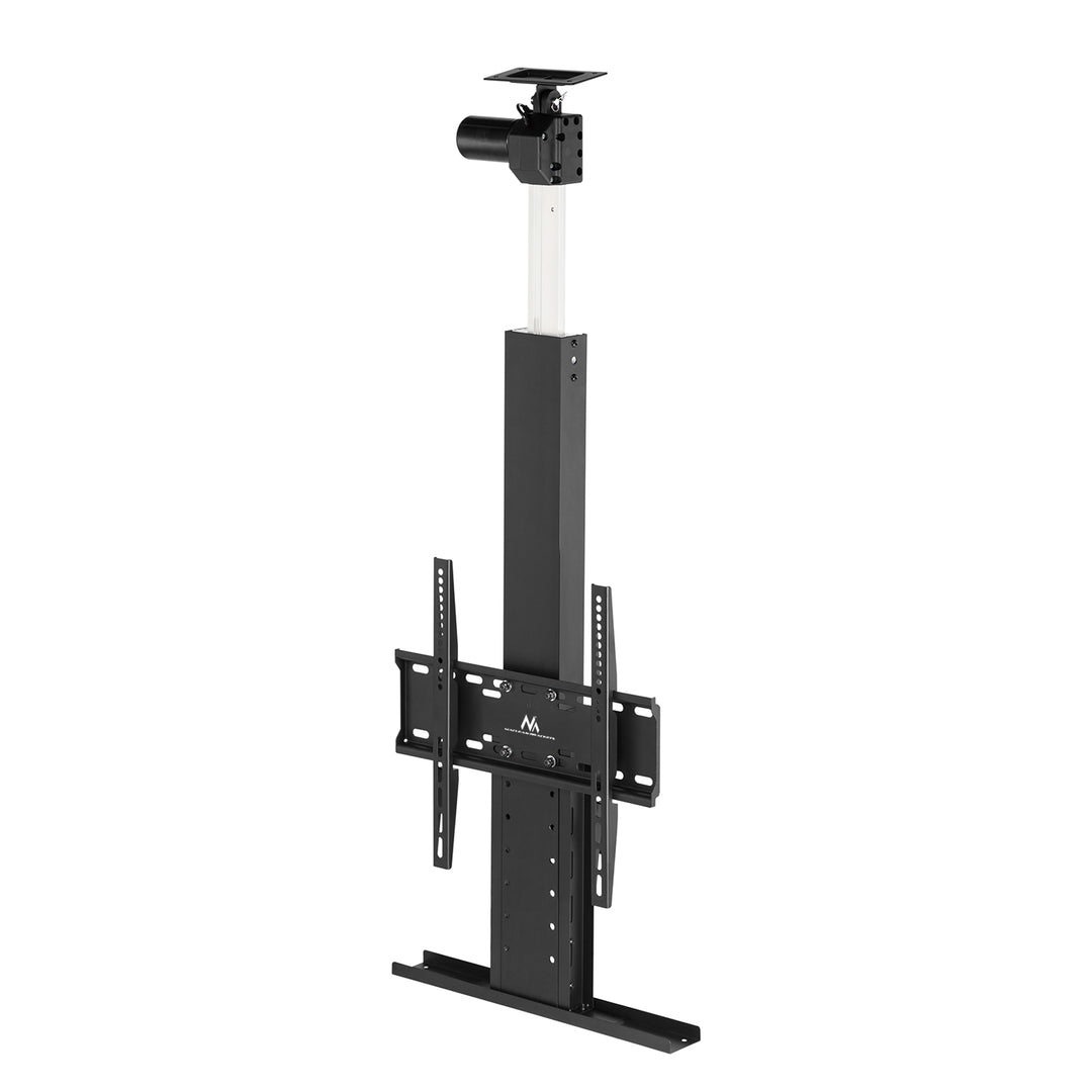 Maclean MC-976 Motorized Floor &amp; Ceiling TV Lift 50kg Cabinet Electric TV Holder Mount 32''-55''' VESA 400x400 Remote Control