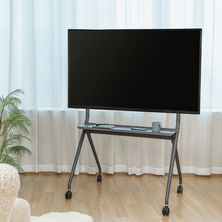 Maclean MC-977 Soporte de suelo móvil para TV para pantallas de 50"-86", Carga máx.120kg