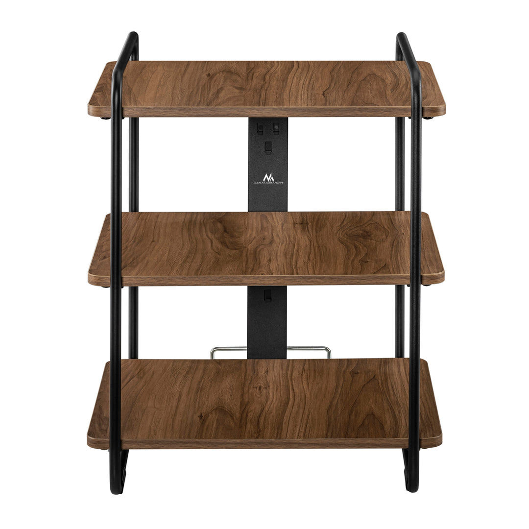 Maclean MC-978 Stylish 3-shelf Cabinet, Bookcase, Shelves, 90kg max, 454x400x496mm