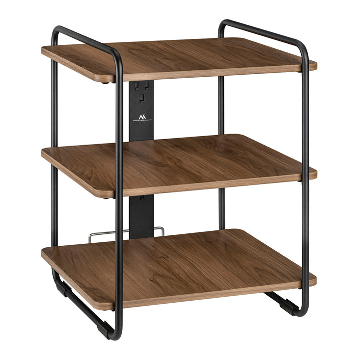 Maclean MC-978 Stylish 3-shelf Cabinet, Bookcase, Shelves, 90kg max, 454x400x496mm