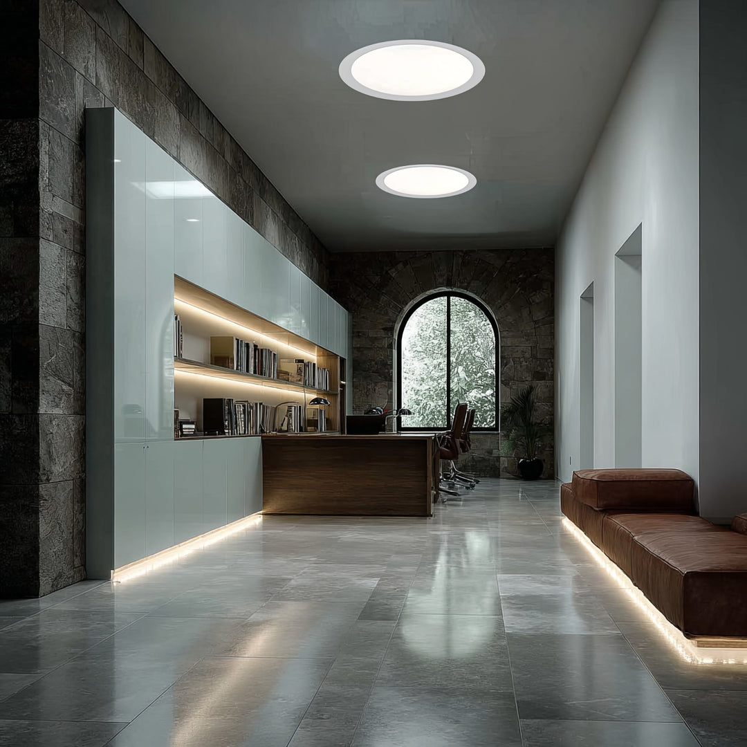 Maclean MCE372 R Panel LED de techo, Montaje empotrado SLIM, 18 W, blanco neutro 4000 K, 170*26 mm, 1900 lm