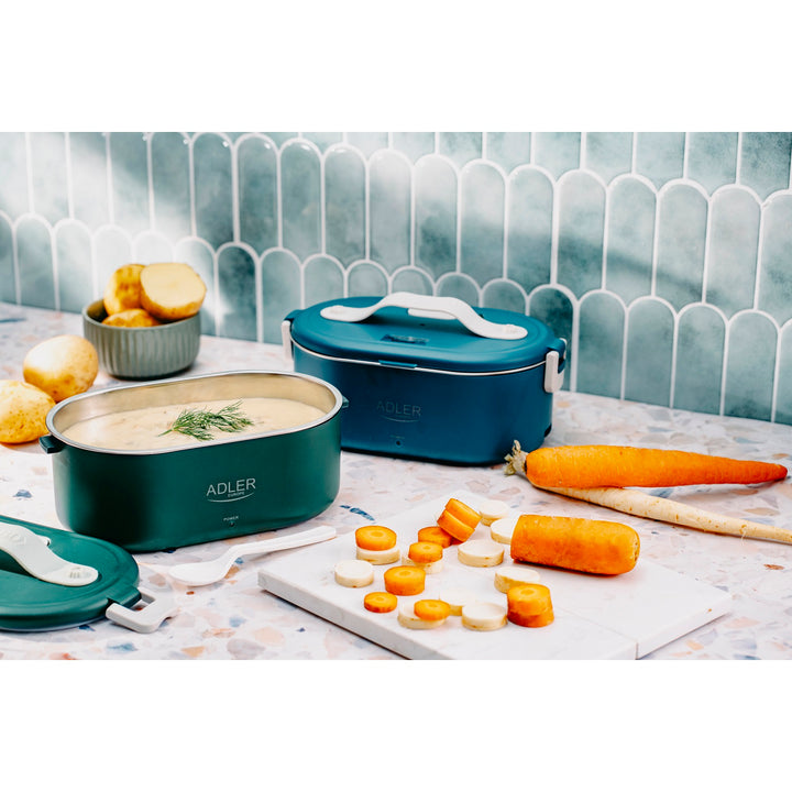 Adler AD 4505 Green 0.8-Liter Heated Food Container