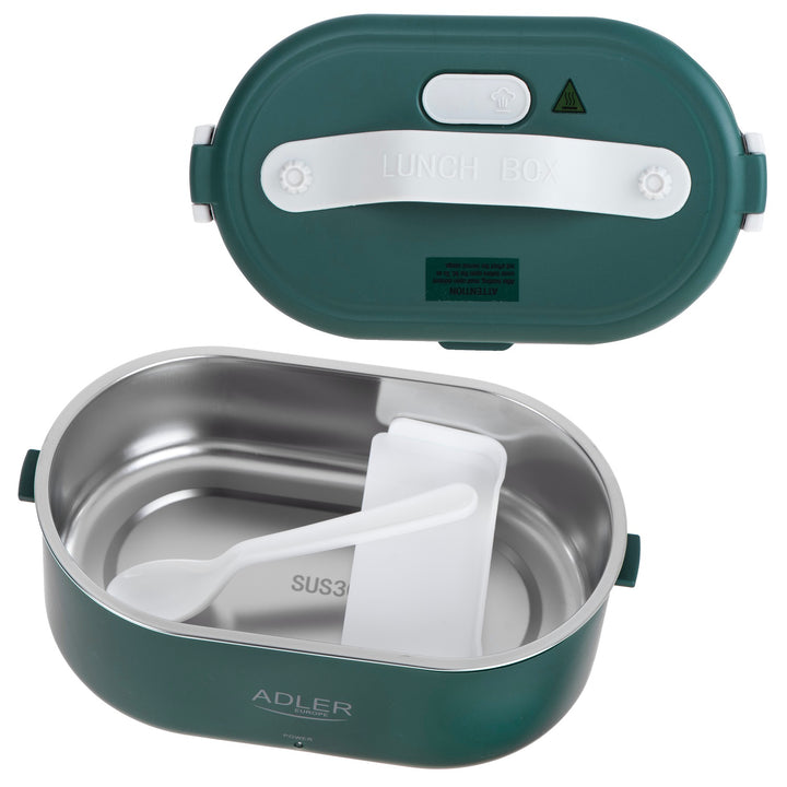 Adler AD 4505 Green 0.8-Liter Heated Food Container