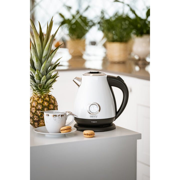 Camry electric kettle, cordless, with thermometer, 1.7L, 2200W, CR 1344