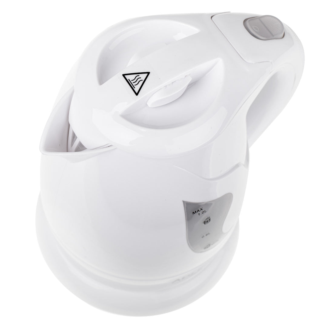 Adler cordless kettle, 850W, 1L, white, AD 08 w
