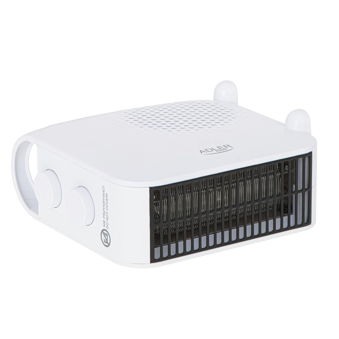 Adler fan heater, dual function, cold blow, 2000W, white, AD 7725