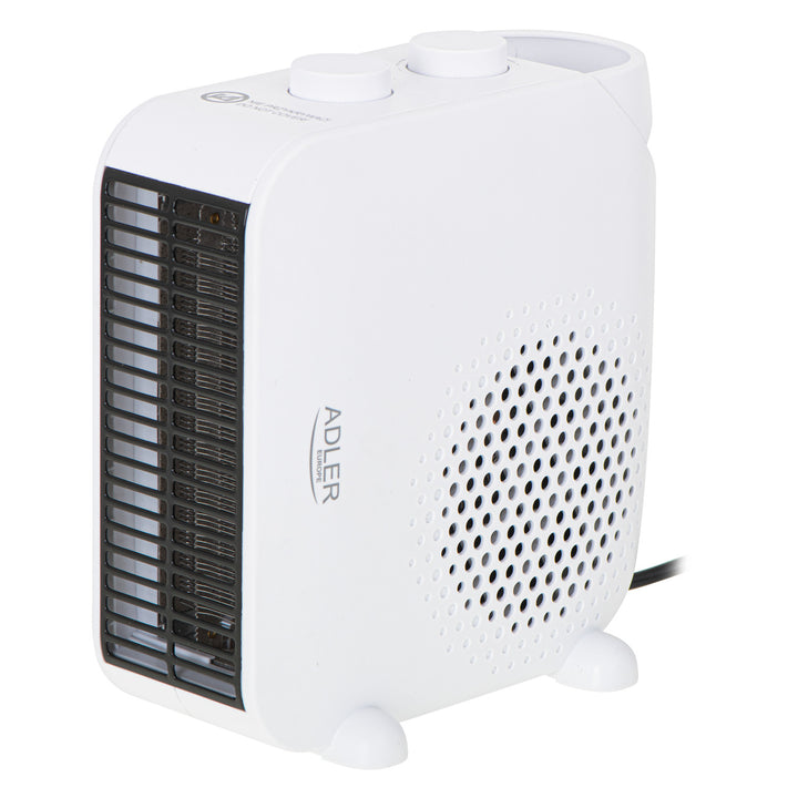 Adler fan heater, dual function, cold blow, 2000W, white, AD 7725