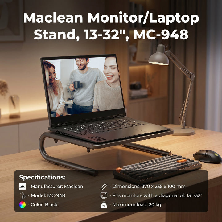 Maclean MC-948 Monitor / Laptop Stand for Screens 13-32",