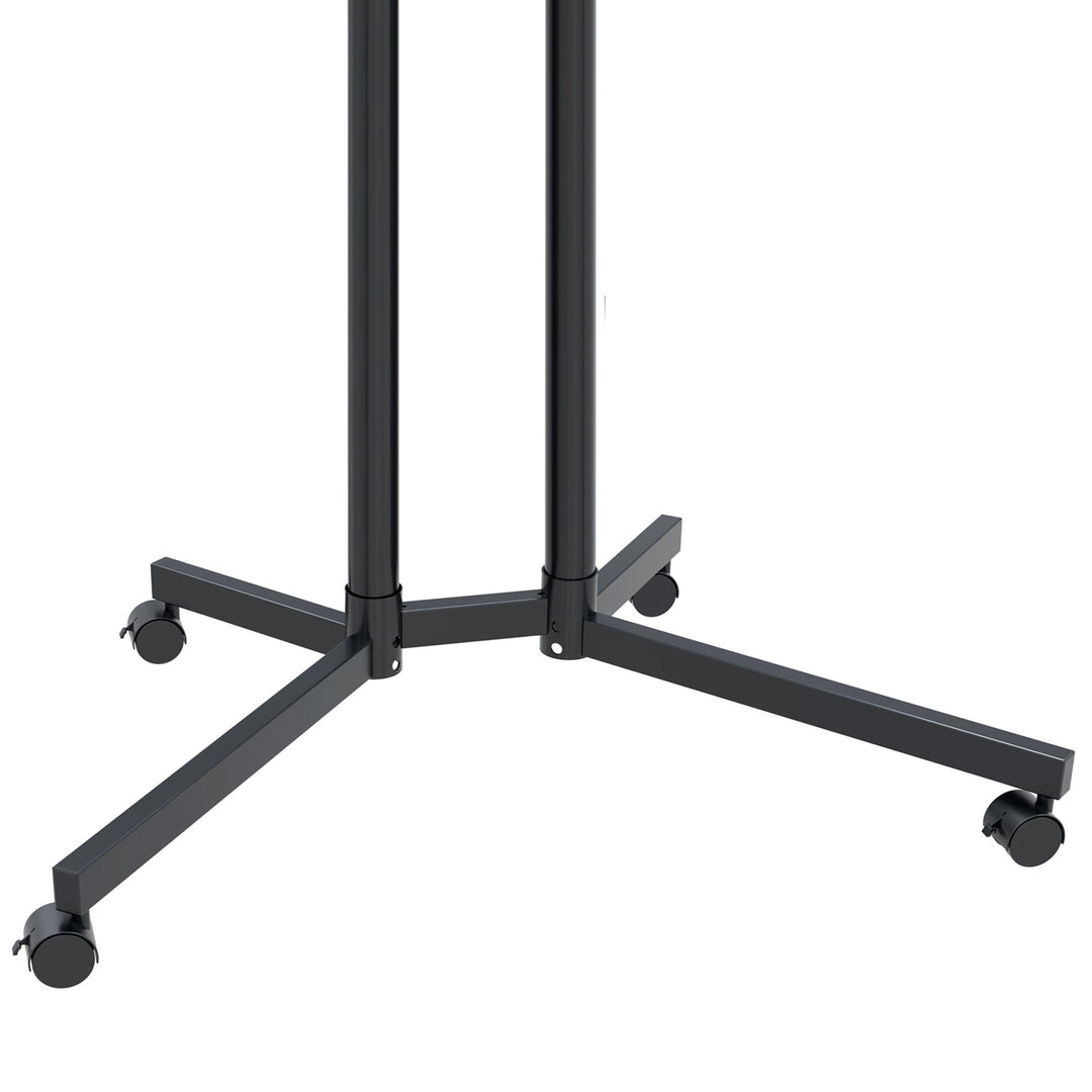 Maclean MC-951 Soporte Profesional con Ruedas, Soporte de Pedestal Móvil Apto para Televisores/Pantallas de 32" a 70" hasta 40 kg máximo VESA 600x400, Soporte Universal para TV