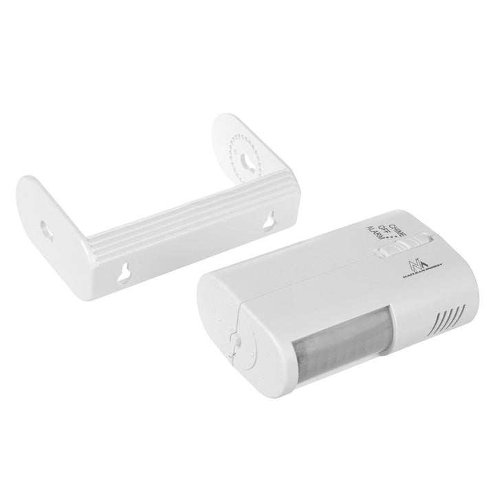 Maclean Wireless Entry Indicator, PIR sensor, range 8m, powered by 9V DC battery, volume over 70dB, MCE311 W