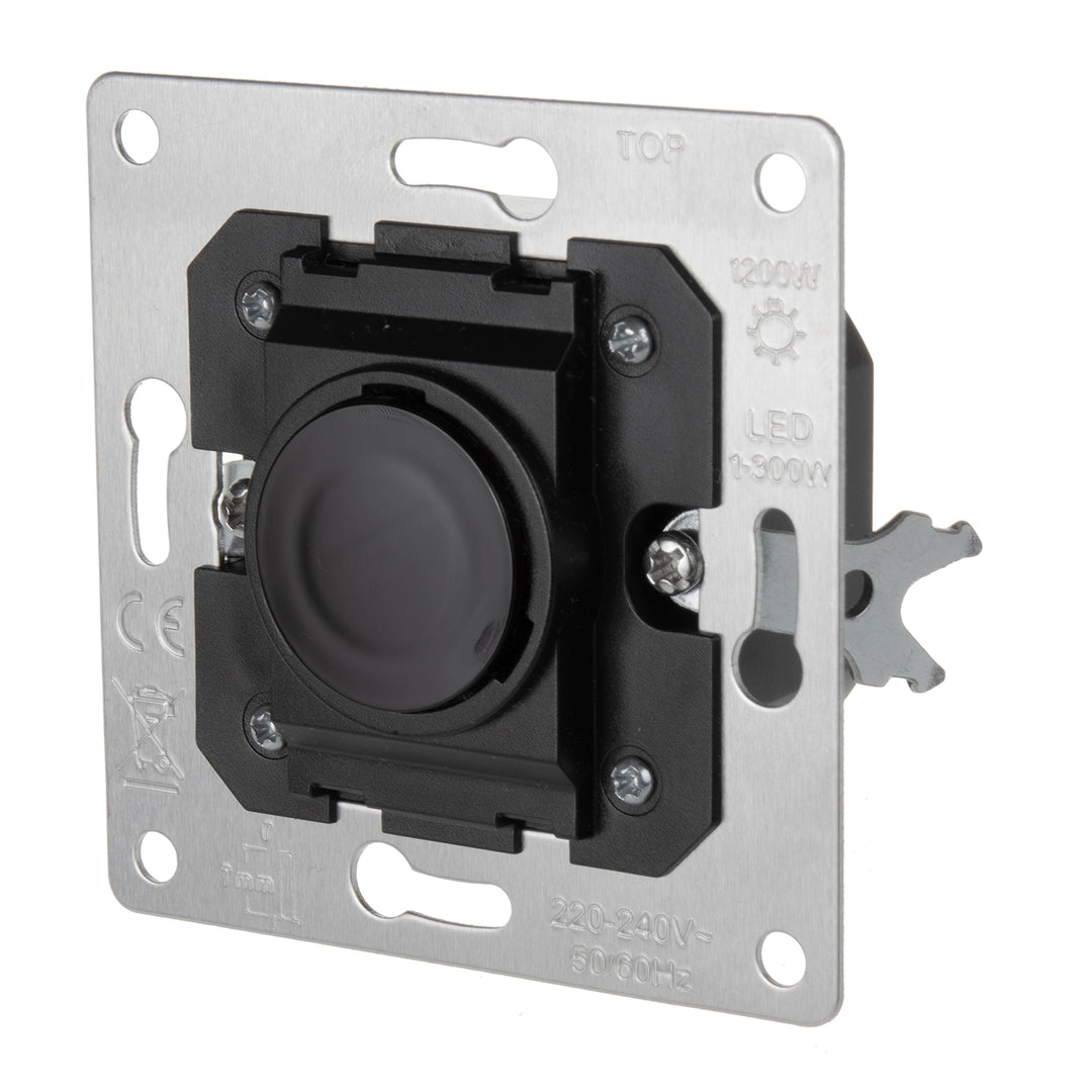 Maclean Short-Range PIR Sensor, with a detection range of 5-6cm, designed for recessed installation, supporting a maximum load of 1200W, model MCE313 W.