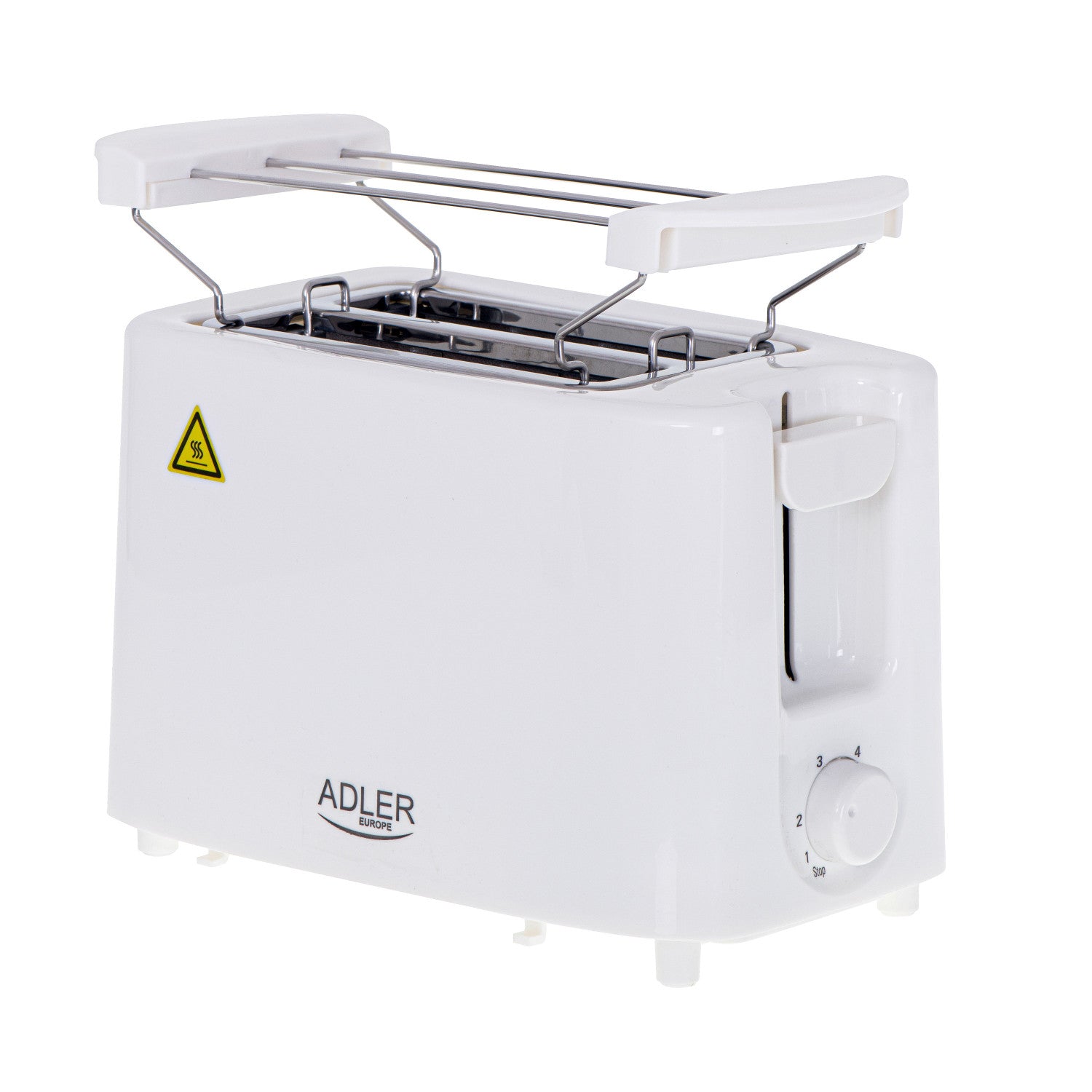 Adler toaster, 6 degrees of control, bun grate, 900W, white, AD 3223 ...