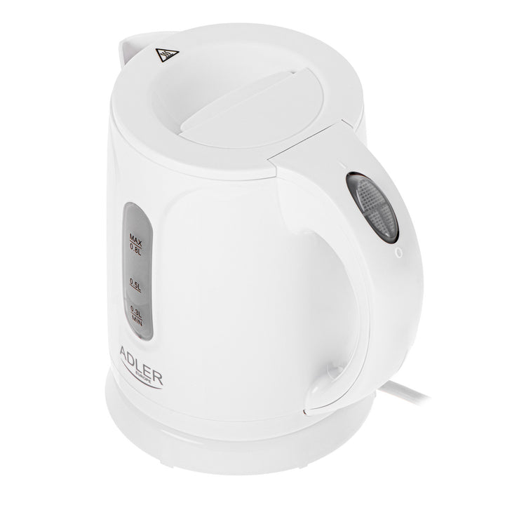Adler cordless electric kettle, capacity 0.8L, power 850W, AD1371