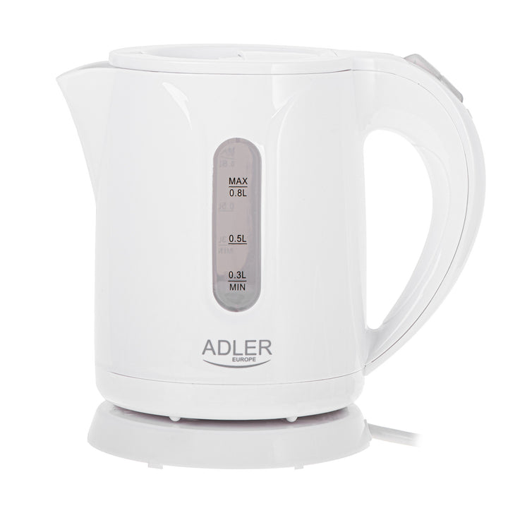 Adler cordless electric kettle, capacity 0.8L, power 850W, AD1371