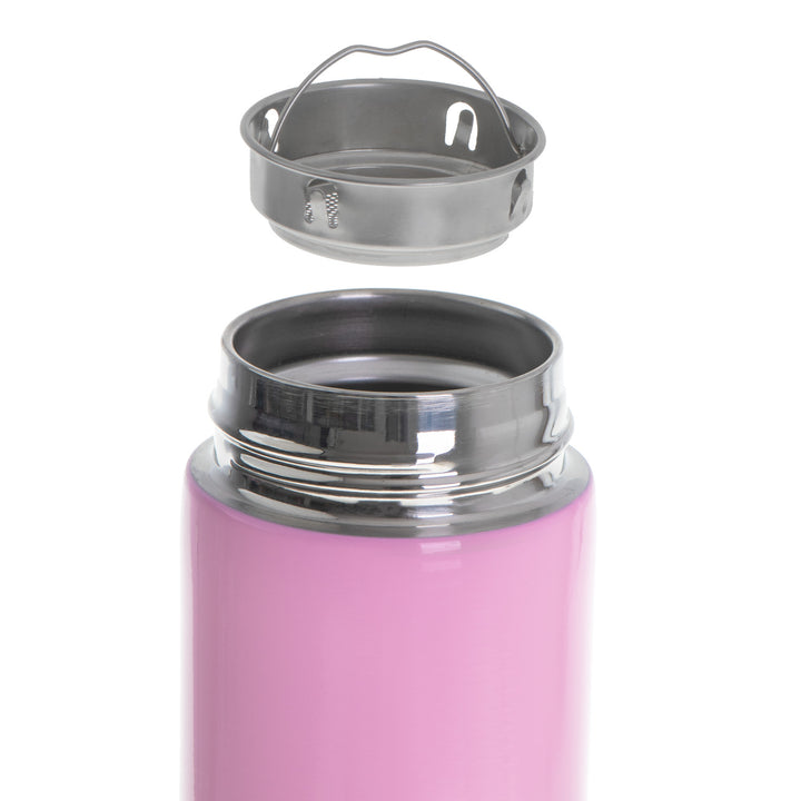 Adler thermos flask, LED touch display, capacity 473 ml, pink, AD 4506