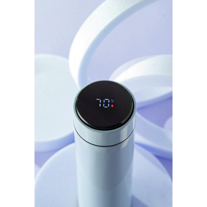 Adler thermos flask, LED touch display, capacity 473 ml, blue, AD 4506