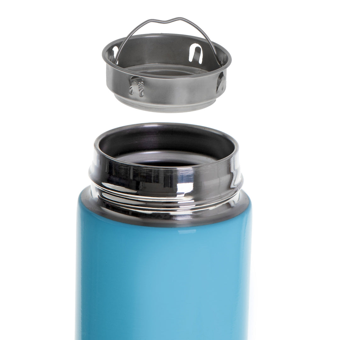 Adler thermos flask, LED touch display, capacity 473 ml, blue, AD 4506
