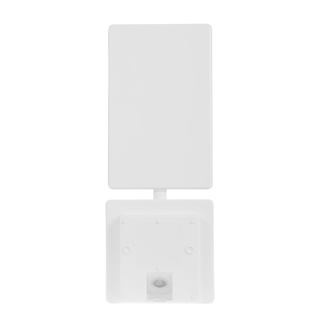 Maclean MCE516 W Lámpara LED con Sensor de Movimiento y Crepuscular, Iluminación de Pared para Exterior, 10W, 800lm, Blanco Neutro 4000K, IP65 Resistente al Agua