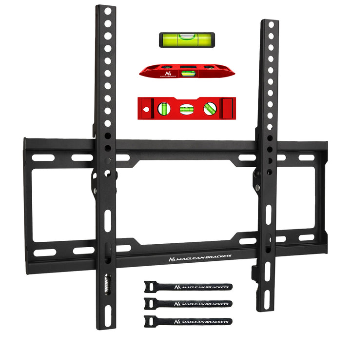 Maclean TV-Halterung, max VESA 400x400, 32-70", 45kg, Neigungsverstellung +0°~-10°, MC-412