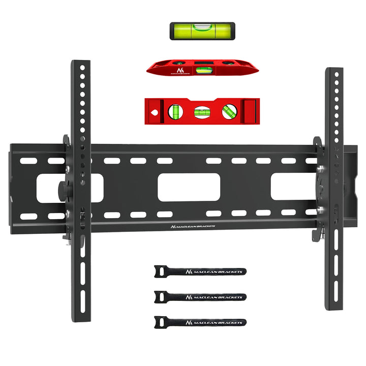 Maclean MC-421 Support TVmural  max VESA 600x400, 32-90" 80kg réglage de l'inclinaison +15°~-15°