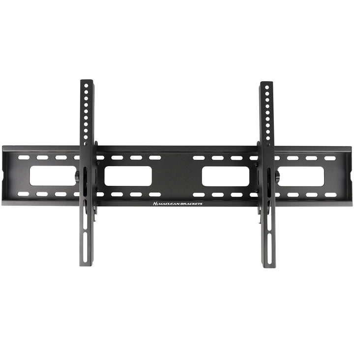 Maclean MC-422 TV Wall Mount Heavy Duty 43"-100" max VESA 800x400 120kg Tilting +/-15° Bracket Holder Hanger with Spirit Level Accessories