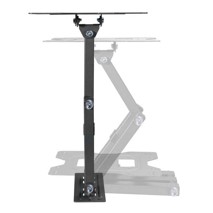 Maclean MC-700N TV Monitor Wall Mount Universal max VESA 200x20 23"-43" 30kg Black Extendable Tilting for Small TVs