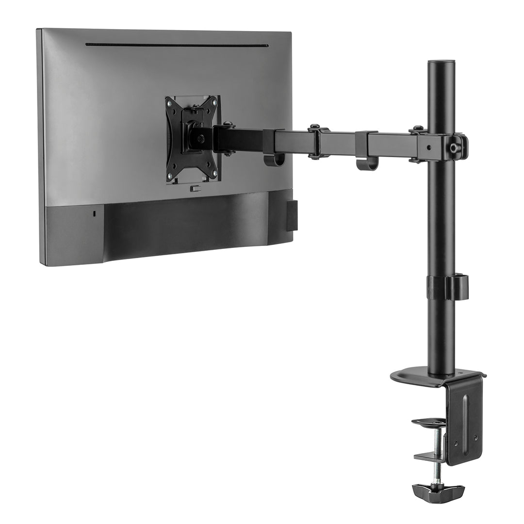 Maclean bureausteun voor LCD-monitor, 17-32", 9kg, VESA 75x75 en 100x100 dubbele arm, MC-753N