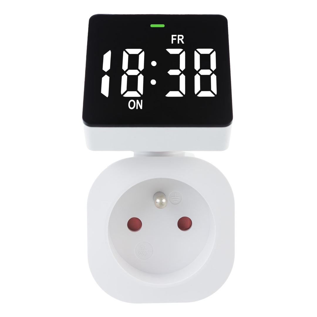 GreenBlue time switch - digital timer, 16A max load, IP20, GB610 E