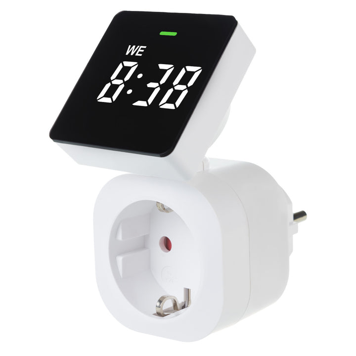 GreenBlue time switch - digital timer, 16A max load, IP20, GB610 F