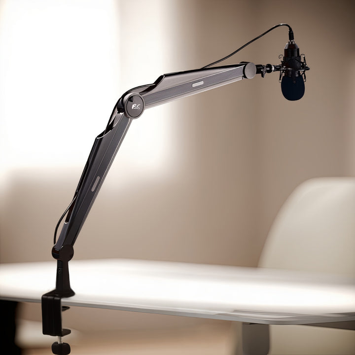 Microphone holder 3/8" and 5/8" NanoRS, 1kg max, RS422