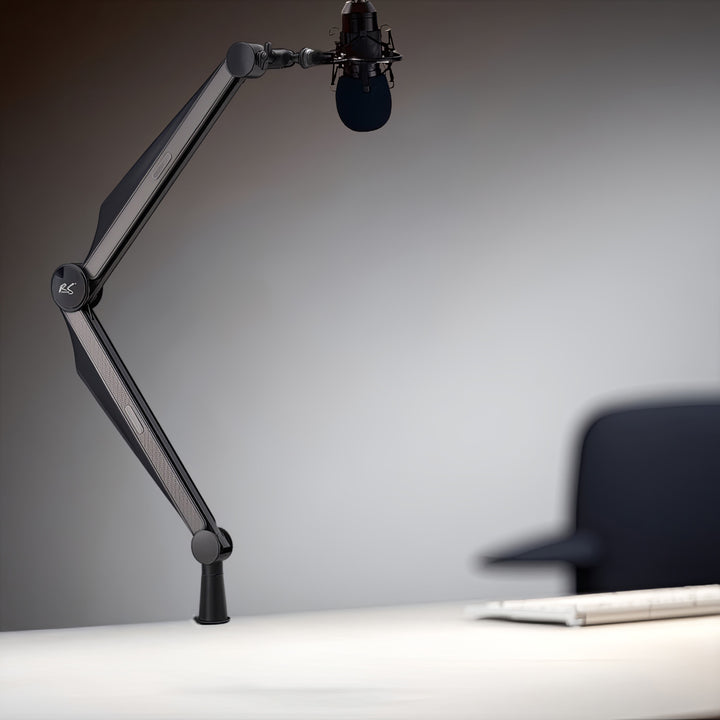 Microphone holder 3/8" and 5/8" NanoRS, 1kg max, RS422