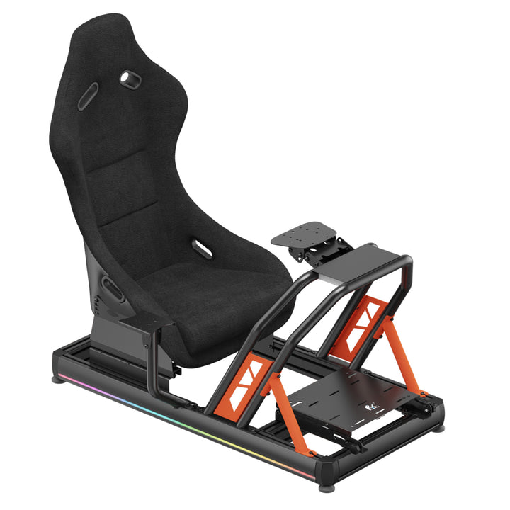 NanoRS Rennsimulator Cockpit mit Sitz, max 120kg, RS423