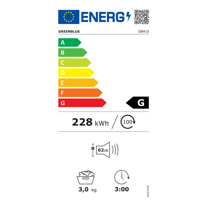 GreenBlue 3kg Capacity Electric Tumble Dryer