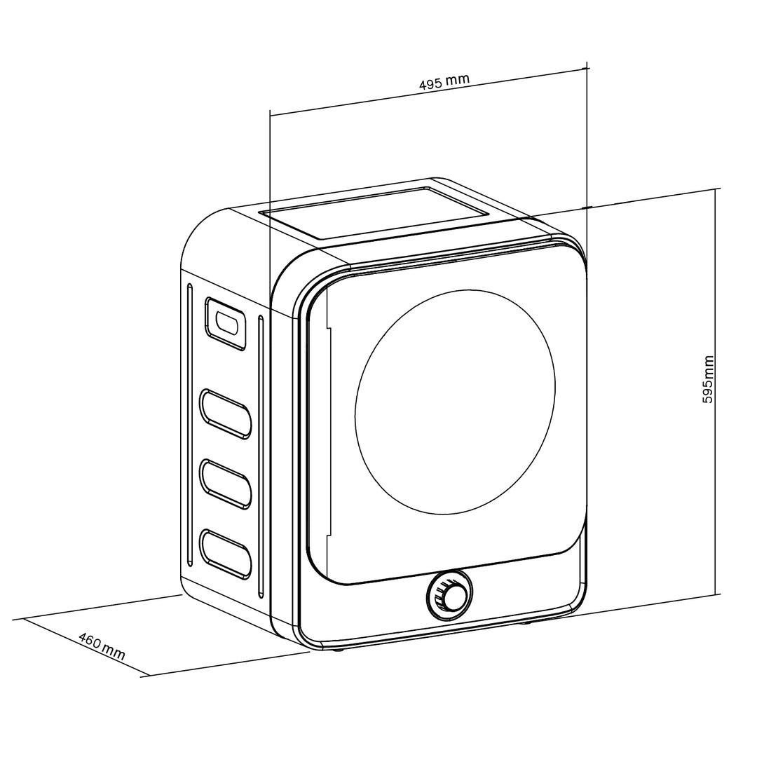 GreenBlue 415  Sèche-linge électriquecharge de 3 kg