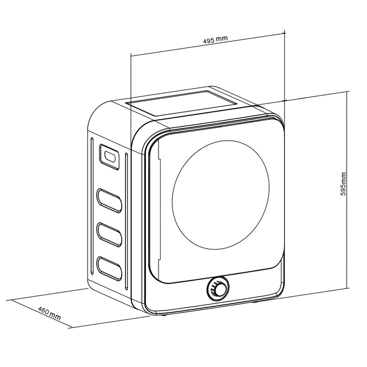 GreenBlue 415  Sèche-linge électriquecharge de 3 kg