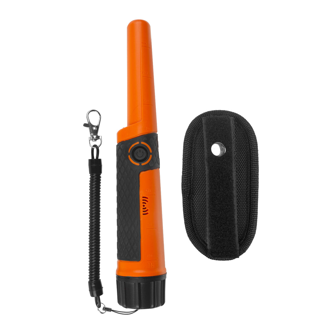 Maclean MCE120N Handheld PinPoint Waterproof Metal Detector Wand Handheld Metal Detecting Kit with Holster Pinpointer