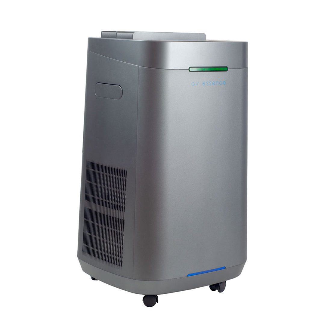 Air Essence Eco Plasma grafeen luchtreiniger, 60m2, Niet-slijtbaar grafeen ESP filter, UVC sterilisator, grijs