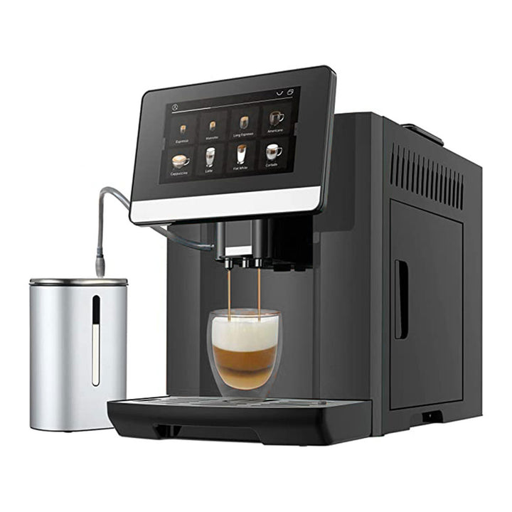 Air Essence Coffee Aroma LCD PRO machine à espresso automatique avec écran tactile, 19 bars