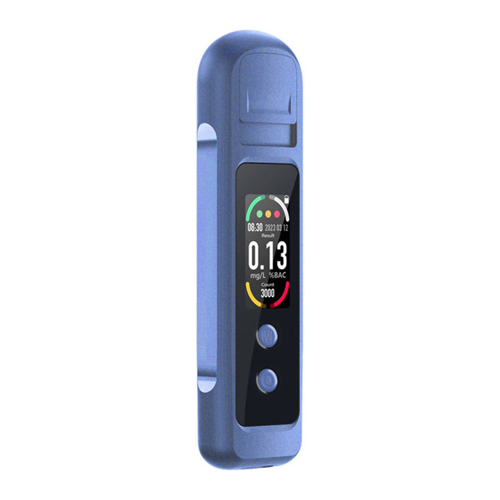 Air Essence - Digitale Alcoholtesters - Alcoholtesters - draagbare ademalcoholtester - zonder mondstuk - verlicht  LCD-scherm - USB kabel -