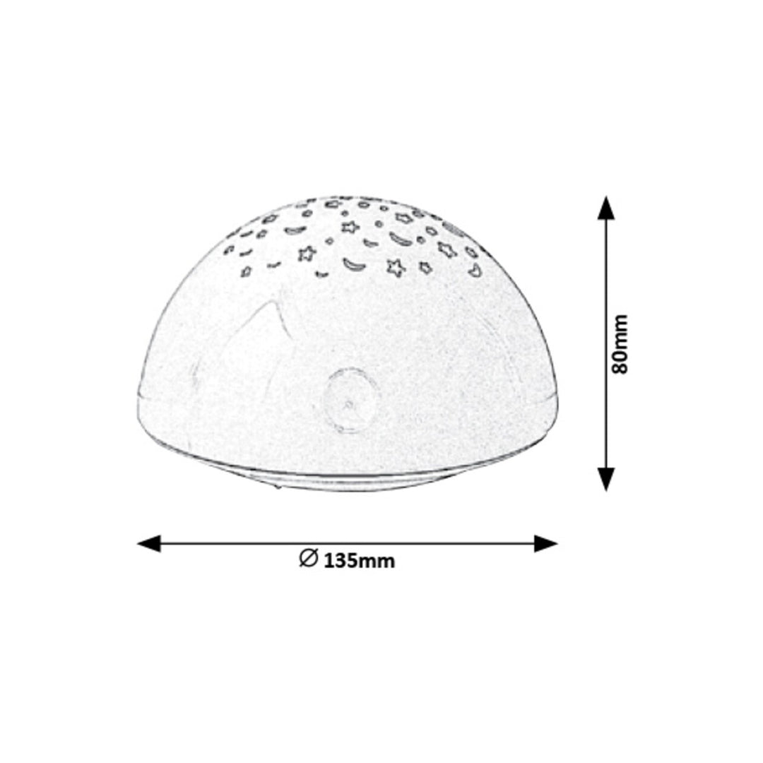 Rabalux Lina - Lámpara decorativa, con salientes, 0,5W