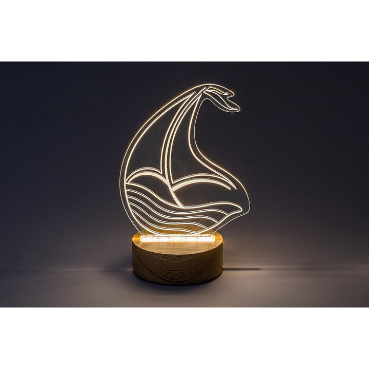 Rabalux Akali - Lámpara decorativa, LED, 2W, velero