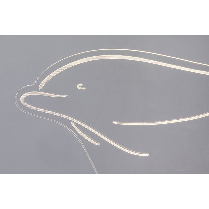 Rabalux Akali is a decorative LED lamp featuring a dolphin motif, with a power of 2W.