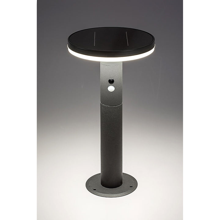 Lampe solaire Rabalux, extérieur, IP44, détecteur de mouvement, Alaska