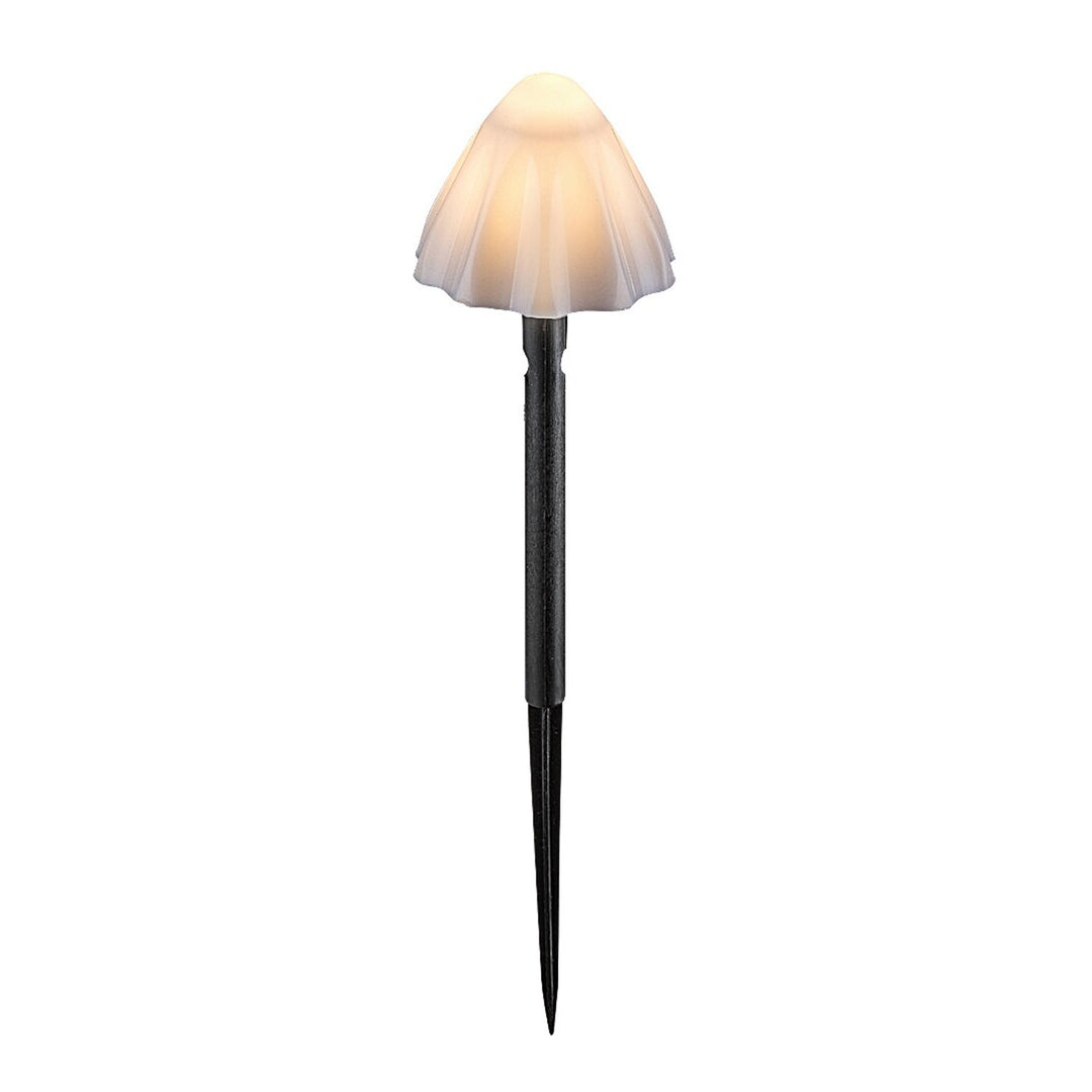 Lampes solaires Rabalux, 10 luminaires, LED, IP44, abat-jour en forme de champignon, Skadar