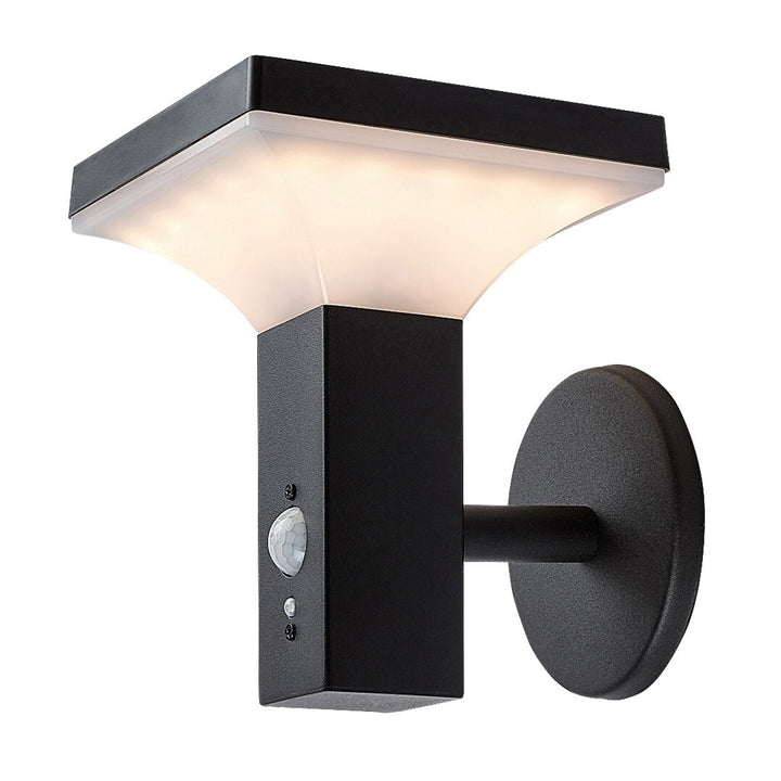 Rabalux Geleen Solar Wall Lamp, Outdoor Light, Exterior Luminaire, IP44, LED 4W