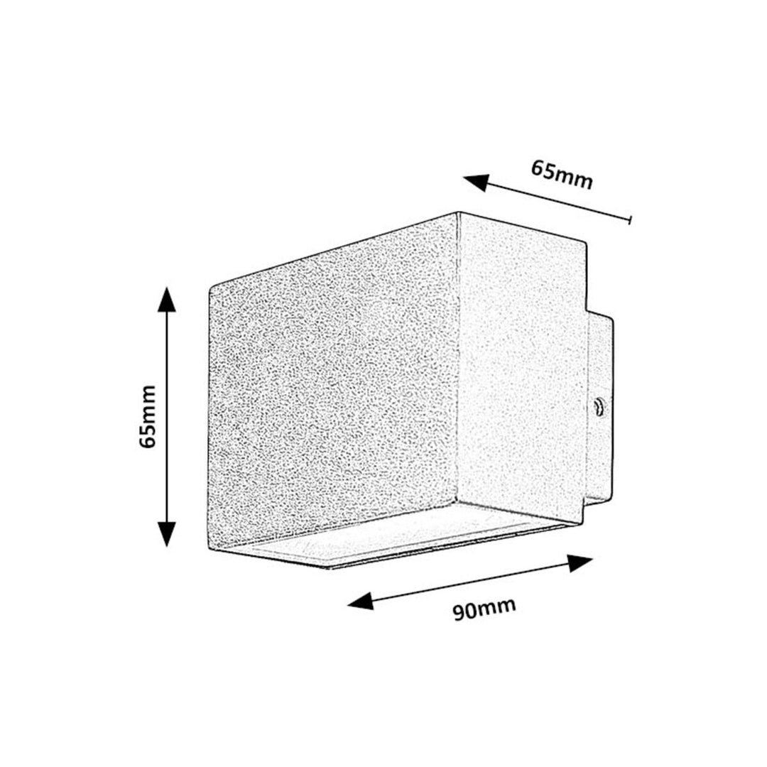 Rabalux, applique, extérieur, LED, 7W, IP54, Mataro