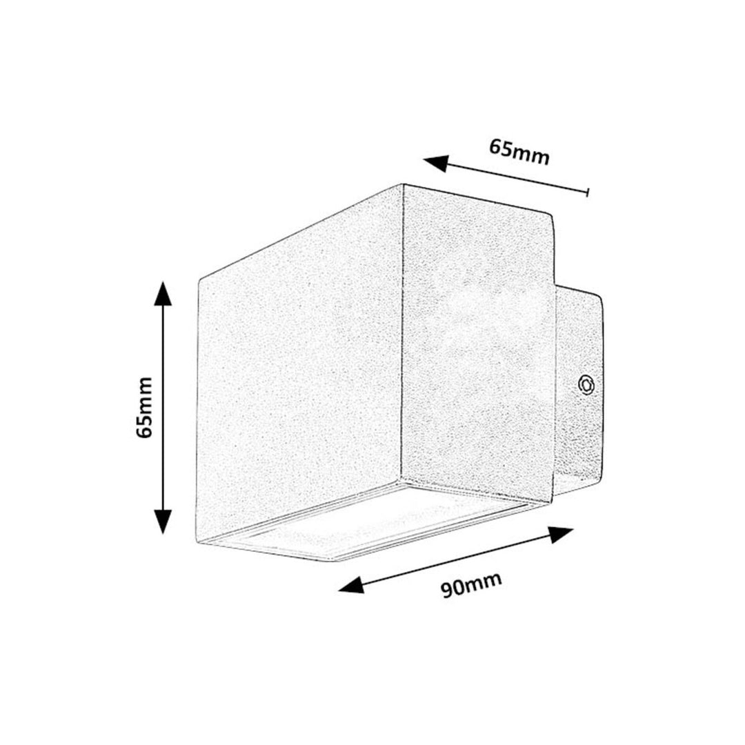 Rabalux, applique, extérieur, LED, 7W, IP54, Mataro