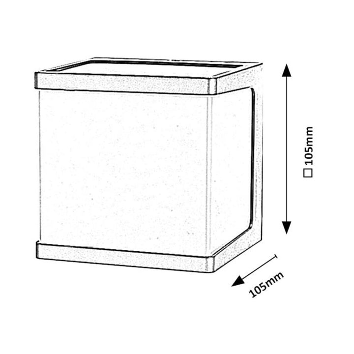 Rabalux lamp, buiten, wandmontage, LED 10W, IP54, antraciet, Rennes