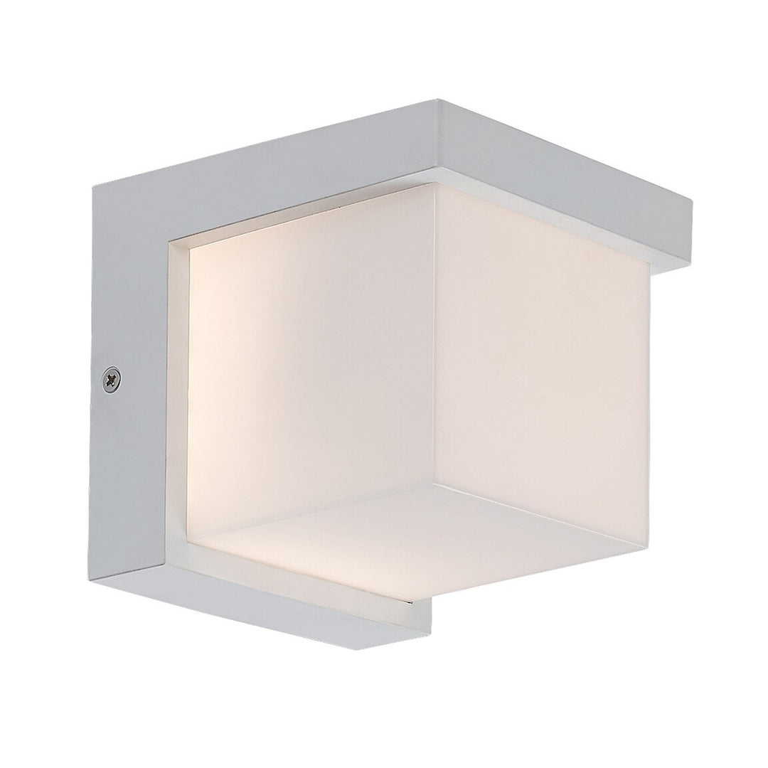 Rabalux Lámpara de exterior, Aplique de pared, LED 10W, IP54, Color blanco, Andelle