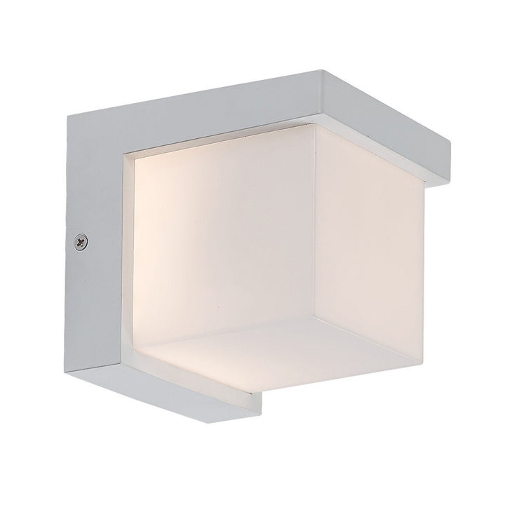 Lampe Rabalux, extérieur, montage mural, LED 10W, IP54, blanc, Andelle